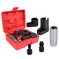 Rlokciy 5-piece O2 socket set with offset 22 mm for easier sensor removal