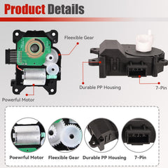 RLP 604-240 installation-ready heater blend door actuator for quick DIY replacement.