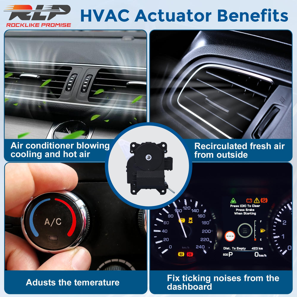 RLP 604-946 air blend door actuator in-car fitment suggests improved cabin temperature control
