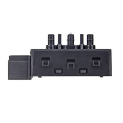 RLP driver-seat adjuster image emphasizing ergonomic handling during installation.