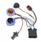 RLP left-side headlight harness for Avalanche headlamps with a secure plug-in connection