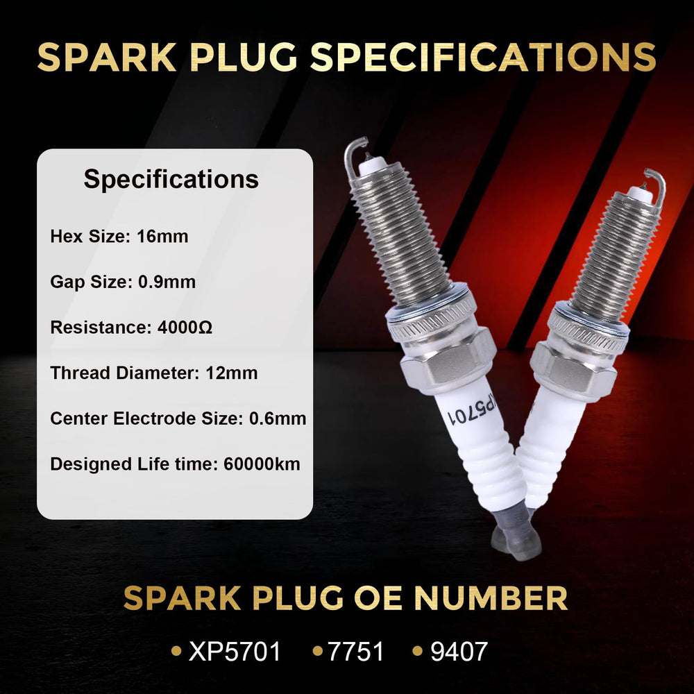 RLP XP5701 ground electrode platinum detail emphasizing longevity