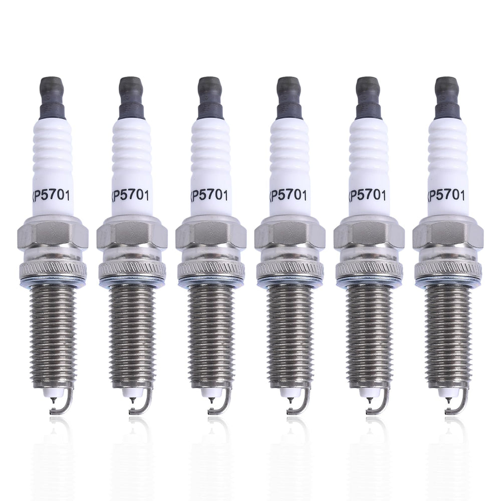 RLP XP5701 iridium spark plug closeup showing premium materials and precision design