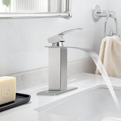 RNDIOZD included hoses ensure flexible bathroom plumbing connections