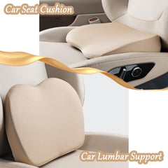 RNGWXOE coccyx-focused seat cushion supports comfort during long commutes.