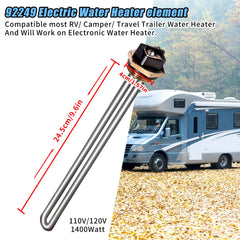 RO6G 92249 element compatible with Atwood GCH6/GCH10A models for RV use.