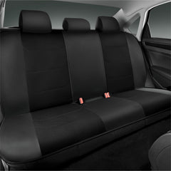 Road Comforts leather-mesh set is easy to clean and maintain.