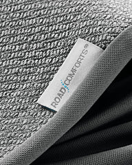 Road Comforts headrest covers included for a complete, cohesive look.