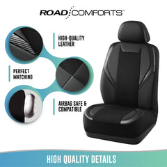 Road Comforts seat covers protect original upholstery from spills and wear.