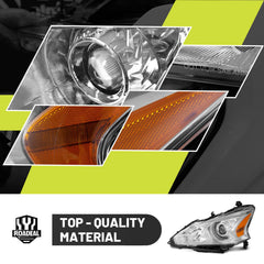 ROADEAL durable headlight body resists heat and weather.
