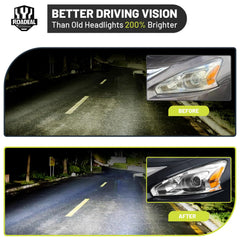 ROADEAL plug-n-play installation offers direct replacement with no drilling.