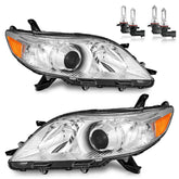 ROADEAL Sienna headlights driver-side front view for nighttime visibility
