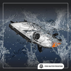 ROADEAL Sienna headlights IP65 waterproof construction for all-weather reliability