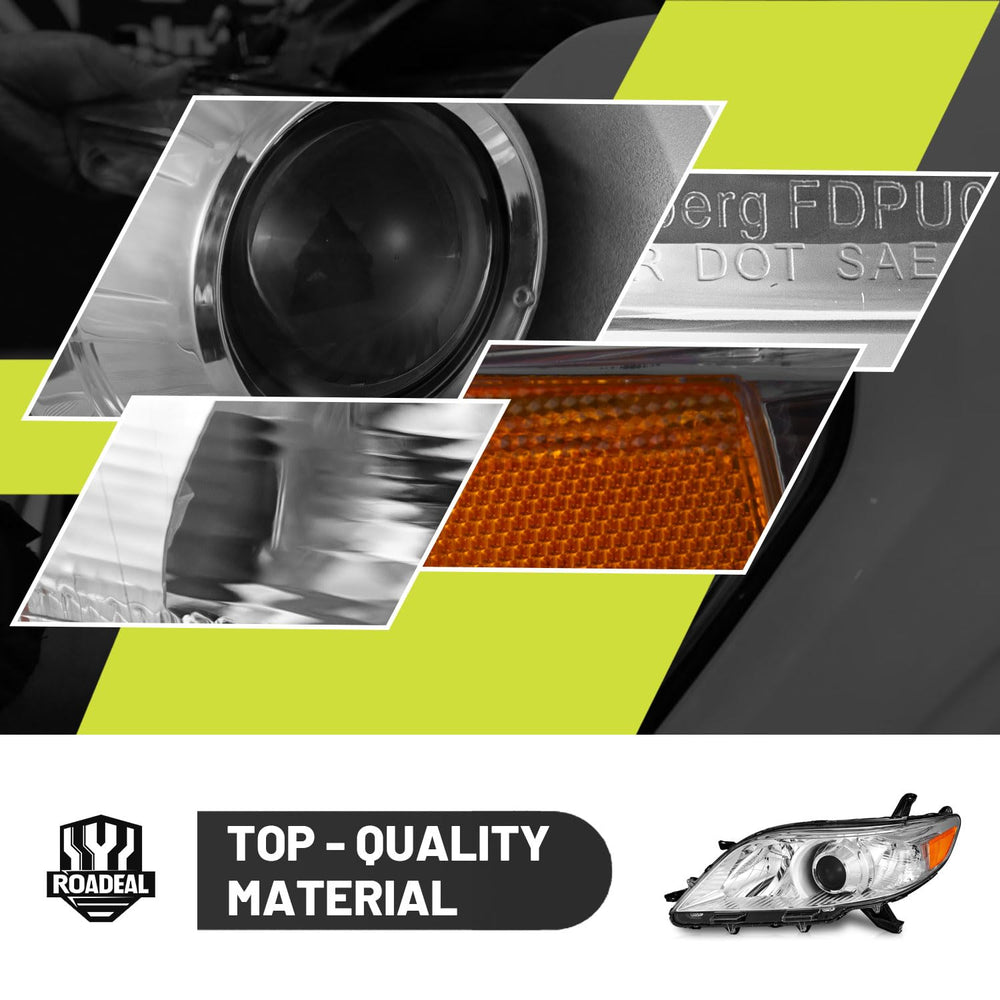 ROADEAL Sienna headlights plug-n-play design for simple installation