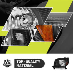 ROADEAL OE-fitment headlight compatible with 2005-2011 Tacoma