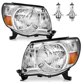 ROADEAL Toyota Tacoma headlight with bulbs, driver-side, OE fit and reliable nighttime visibility