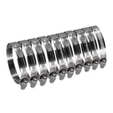 ROADFORMER 3-Inch worm gear hose clamp close-up shows 65-89mm range for a secure fit