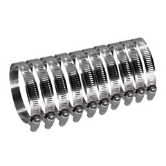 ROADFORMER 3-Inch worm gear hose clamp close-up shows 65-89mm range for a secure fit