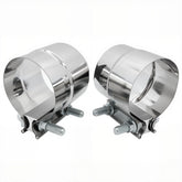 ROADFORMER 3-inch exhaust clamp shows stainless steel body for durable connections and corrosion resistance.