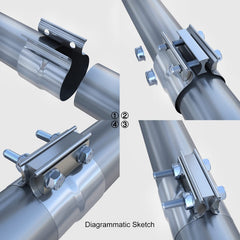 ROADFORMER protective film-covered band reduces corrosion risk during handling.