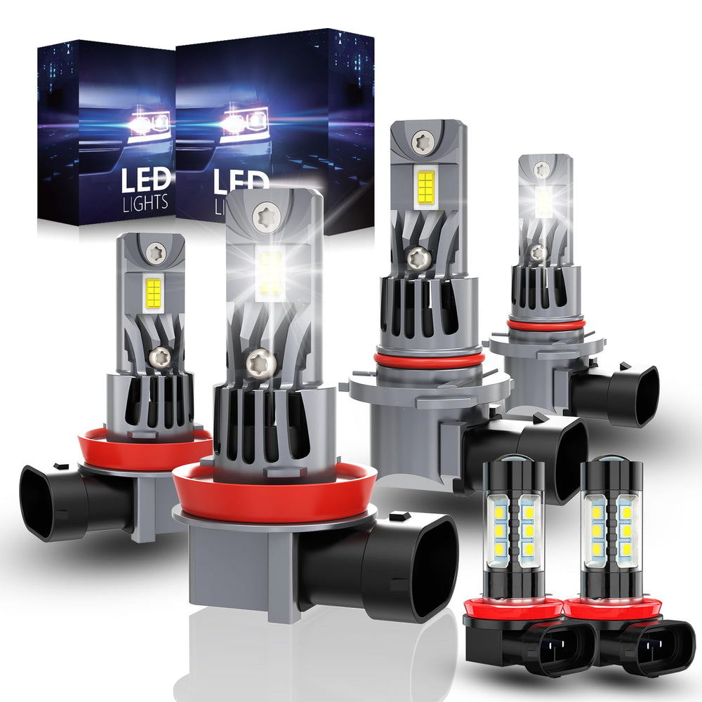 ROADLIT high-beam bulb for Ford F250 with 6500K cool white illumination.