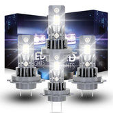 ROADLIT H7 bulbs for VW Jetta deliver 6000K cool white light for clearer night driving.