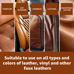 ROADNEX Leather Cleaner spray nozzle enables quick spot cleaning.