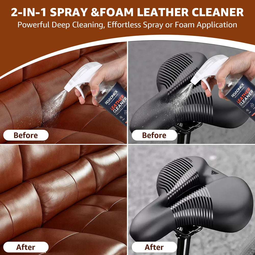 ROADNEX Leather Conditioner shoes boots care keeps leather polished.