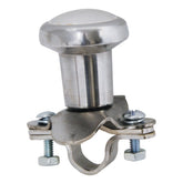 RoadPro RP-70100 chrome steering wheel spinner knob for easier one-handed steering on trucks and RVs
