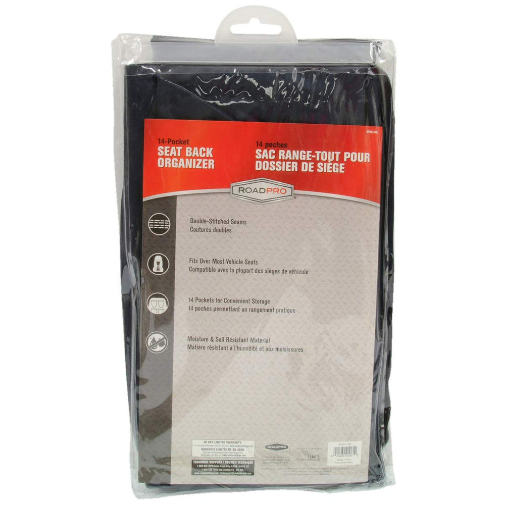 RoadPro RPSB-14BL durable vinyl finish simplifies cleaning after use