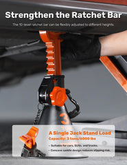 ROADTEK jack stands compatible with cars SUVs and trucks