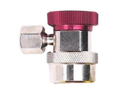 Robinair 18192 safety sleeve protects against injury and leaks during disconnects.