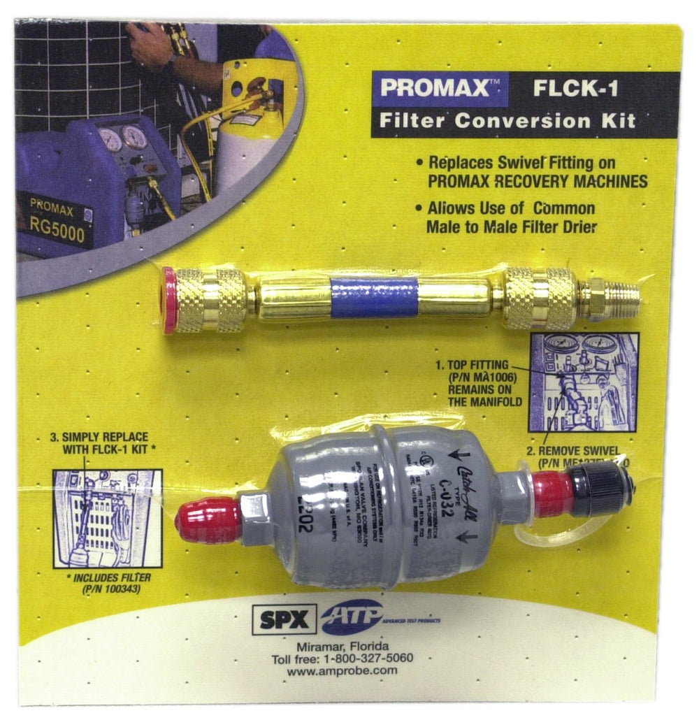Robinair hose end crimp connection demonstrates secure, high-pressure performance.