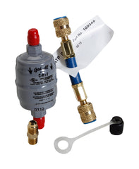 Robinair FLCK-1 kit contents for Promax conversion enabling standard filter compatibility.
