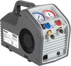 Robinair RG3 portable recovery machine, front view, ready for rooftop or marine use.