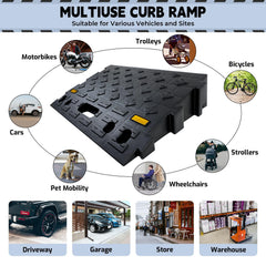 ROBLOCK heavy-duty plastic construction resists wear and weather conditions