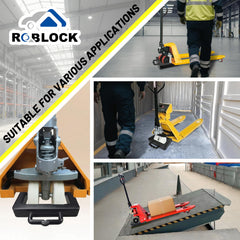 ROBLOCK pack ready for warehouse to truck transfers to speed handling.