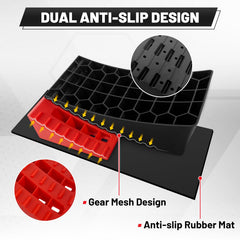 ROBLOCK UV-resistant construction offers durable performance in sun and rain