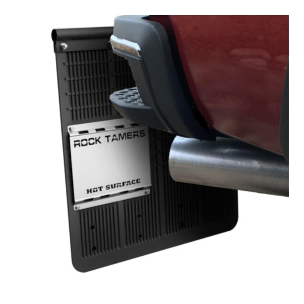 RT231 shield with mounting kit and bolts ready for installation