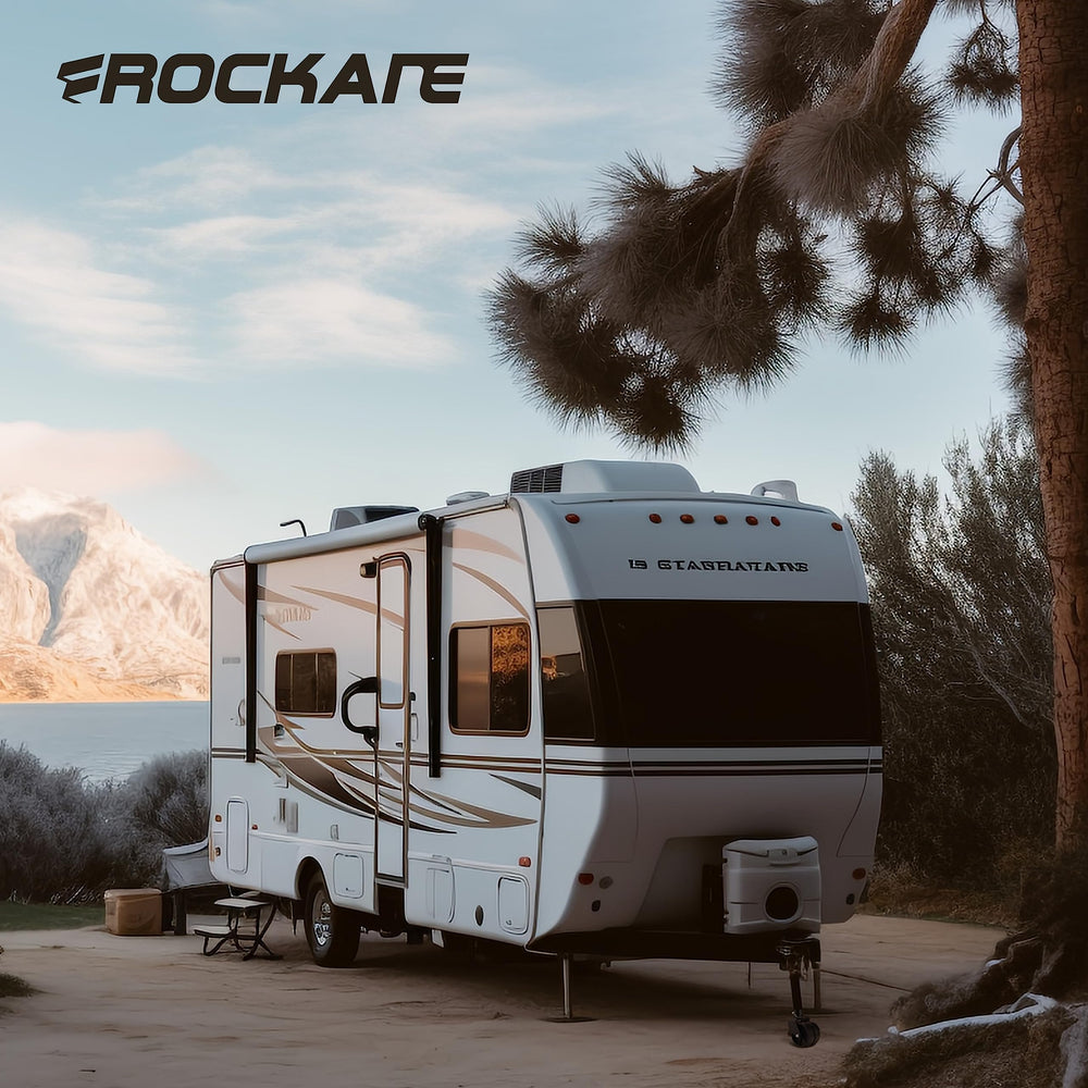 Rockane easy-install pin secures hitch for fast on-site replacement