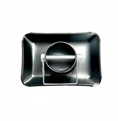Rockane black trailer foot plate demonstrates corrosion resistance