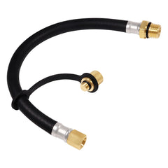 Rockheel Flex Oil Drain Hose fitment diagram clarifies model compatibility.