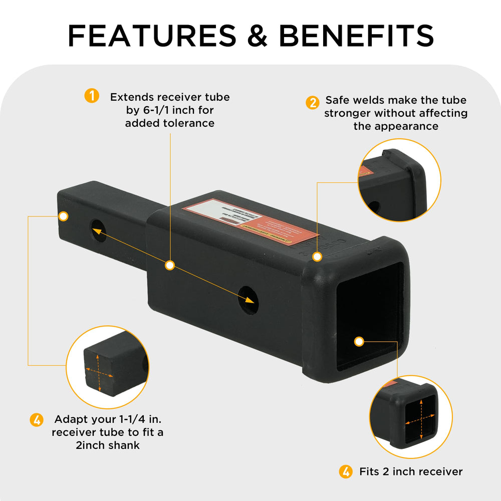 Rockland adapter shown with cargo carriers and bike racks compatibility