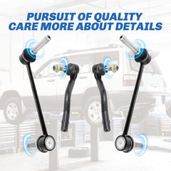 Rockplanet front control arm kit packaging, parts overview for Mercedes