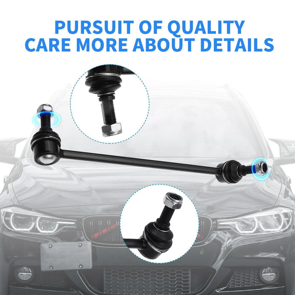 Rockplanet premium materials and reinforced joints for reliability in front sway bar kit