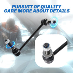 Rockplanet sway bar end link material closeup with anti-corrosion coating