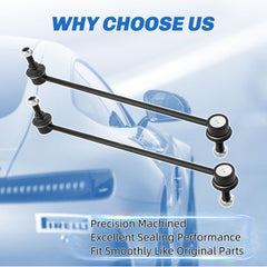 Rockplanet Sway Bar Link with anti-corrosion coating protects against rust.