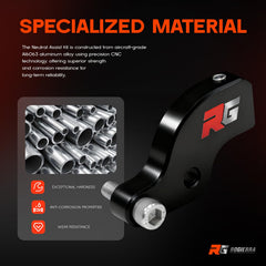 Rogierra kit includes bolts for quick bolt-on install