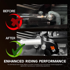 CNC-machined aluminum Rogierra kit for durability