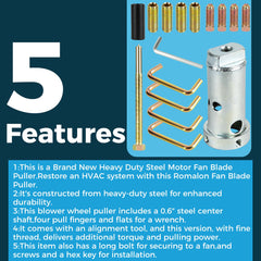 Romalon FBP100 compatibility guide image highlights part number replacements.